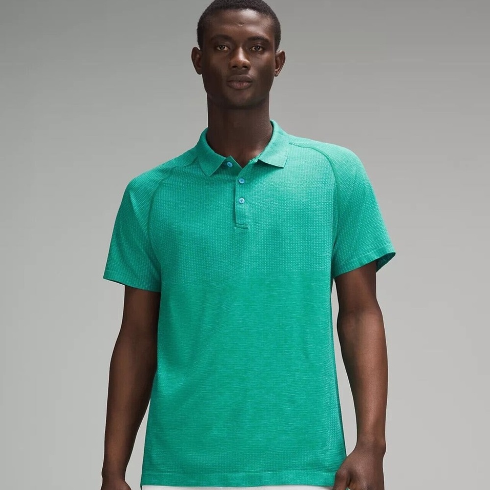 Lululemon Men's Metal Vent Tech Polo Size Large